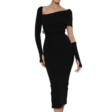 Black Evening Party Dress